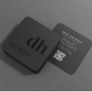 Suche nach monogramm initialen visitenkarten Für ihn