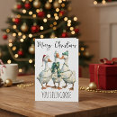 Suche nach gans karten Weihnachtskarte