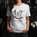 Suche nach schaukelpferd tshirts Blau