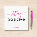 Suche nach bleibe positiv kleine notizbücher Typografie