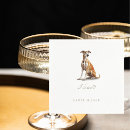 Suche nach windhund schmuck Hochzeitsnapkins
