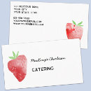 Suche nach strawberry visitenkarten Catering