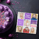 Suche nach lila karten Foto collage