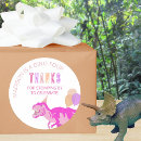 Suche nach rosa dinosaurier aufkleber Prähistorisch