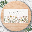 Suche nach wiesen blumen visitenkarten Wildblume
