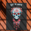 Suche nach sugar skull poster Schwarz