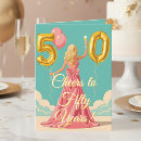 Suche nach 50 für frau geburtstag karten Für sie