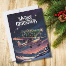 Suche nach vintage luftfahrt karten Weihnachten