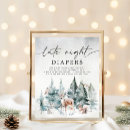 Suche nach winterwald poster Babydusche
