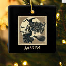 Suche nach hexe besen weihnachtsschmuck Halloween