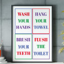 Suche nach bathroom poster Jede person