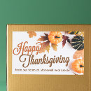 Suche nach happy thanksgiving aufkleber Herbstlaub