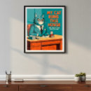 Suche nach vintage katzen poster Jede person