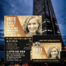 Suche nach politische visitenkarten Präsidentschaftswahl