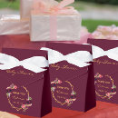 Suche nach burgunder papier geschenk box Für sie