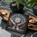 Suche nach heilung visitenkarten Salon