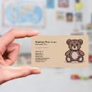 Suche nach teddy bären visitenkarten Kinderbetreuung