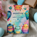 Suche nach kleine monster einladungen Farbenfroh