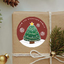 Suche nach schneeflocken aufkleber Baum