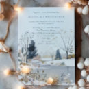 Suche nach moderne winterhochzeit einladungen Schnee