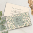 Suche nach william morris visitenkarten Elegant
