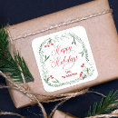 Suche nach glücklicher feiertag aufkleber Weihnachtsaufkleber