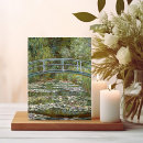 Suche nach japanische brücke durch monet postkarten Blume