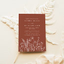 Suche nach modern floral wedding einladungen Flammendes orange