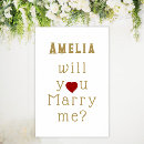 Suche nach heirate mich poster Elegant