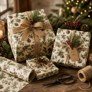 Suche nach zapfen geschenkpapier Generativer inhalt