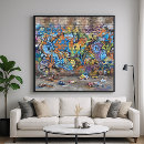 Suche nach graffiti wand poster Stadt