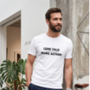 Suche nach handeln tshirts Weniger reden mehr handeln
