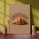 Suche nach französische café poster Croissant