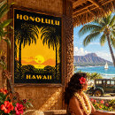 Suche nach hawaii reise poster Tourismus