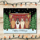 Suche nach pferdeherde postkarten Weihnachten auf einer pferdefarm