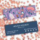 Suche nach retro schönheit visitenkarten Kunde