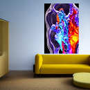 Suche nach feuer und eis poster Bunt