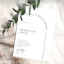 Suche nach black and white bridal shower einladungen Elegant