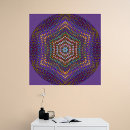 Suche nach mandalas poster Lila