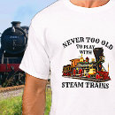 Suche nach alte züge tshirts Für ihn
