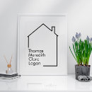 Suche nach neues haus poster Zuhause