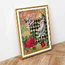 Suche nach weißes kaninchen poster Wunderland
