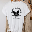 Suche nach niedlicher boston terrier tshirts Für sie