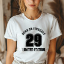 Suche nach schalttag tshirts Geburtstag