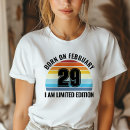 Suche nach schalttag tshirts Geburtstag