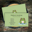 Suche nach kröten visitenkarten Tier