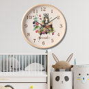 Suche nach waldtiere wanduhren Für kinder