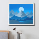 Suche nach berggipfel poster Landschaft