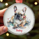 Suche nach französische bulldoggen ornamente Weihnachten