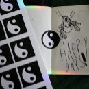 Suche nach yin und yang symbol aufkleber Meditation